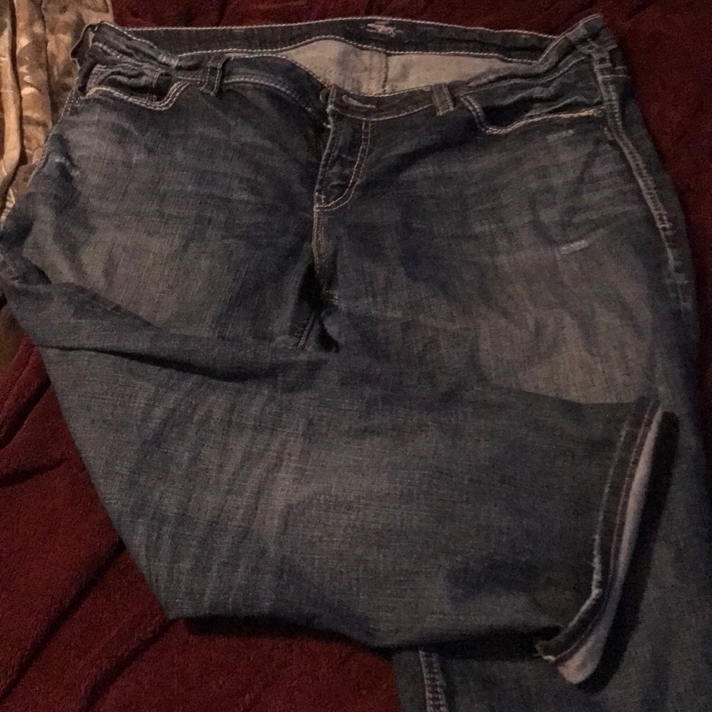 Silver size 16 Elyse Capris